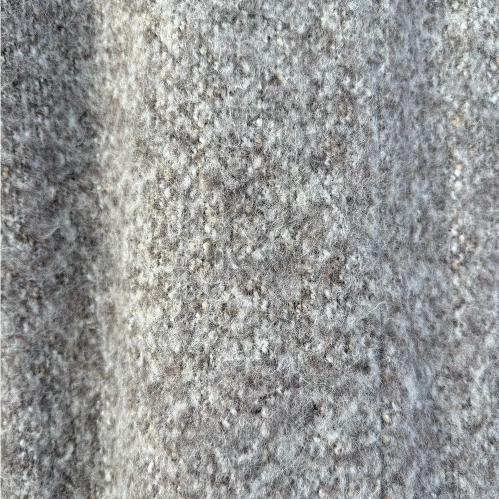 J. Crew Neutral Taupe Textured Double-Breasted Pea Coat - Picture 9 of 9